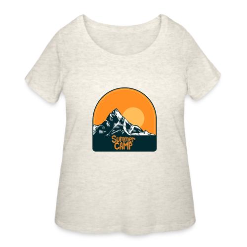 Adventure Summer Camp - Women's Curvy T-Shirt