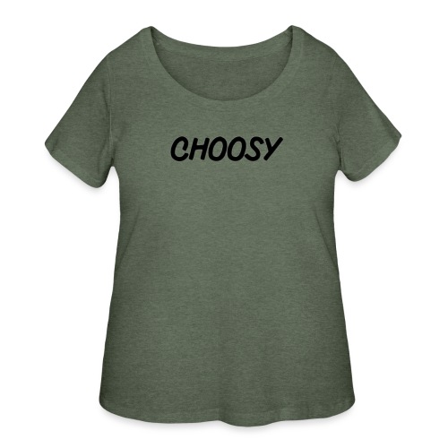 Choosy Album Art - Women's Curvy T-Shirt