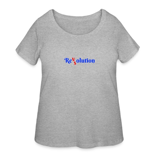 Revolution VS Resolution - Women's Curvy T-Shirt