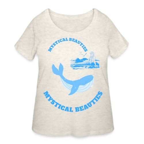 Mystical Beauties - Women's Curvy T-Shirt