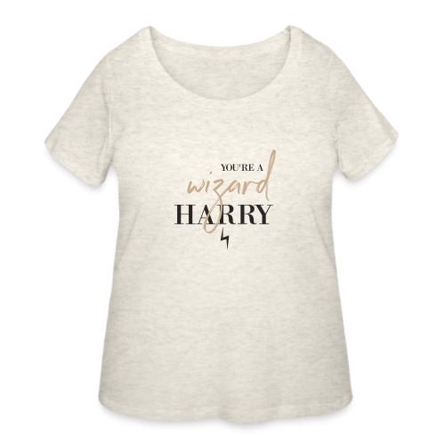 Yer A Wizard Harry - Women's Curvy T-Shirt