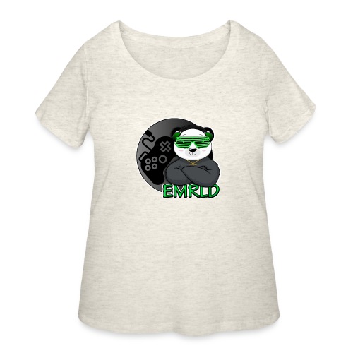 Emerald Logo - Women's Curvy T-Shirt