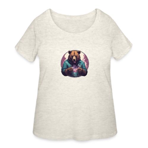 Magical Bear - Women's Curvy T-Shirt