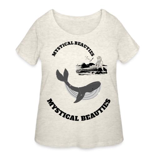 Mystical Beauties - Women's Curvy T-Shirt