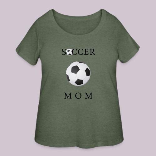 SOCCER MOM - Women's Curvy T-Shirt