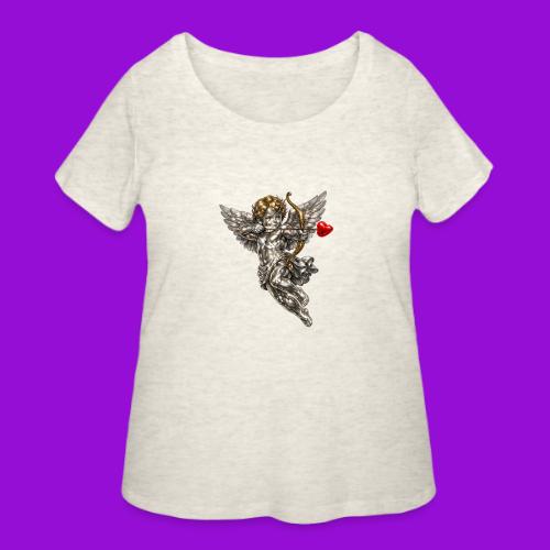 Metallic Cupid - Women's Curvy T-Shirt