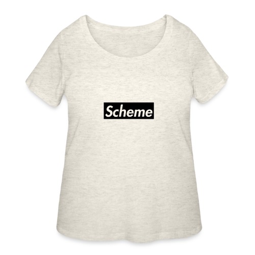 Supreme Scheme black - Women's Curvy T-Shirt