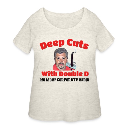 Double D s Deep Cuts Merch - Women's Curvy T-Shirt