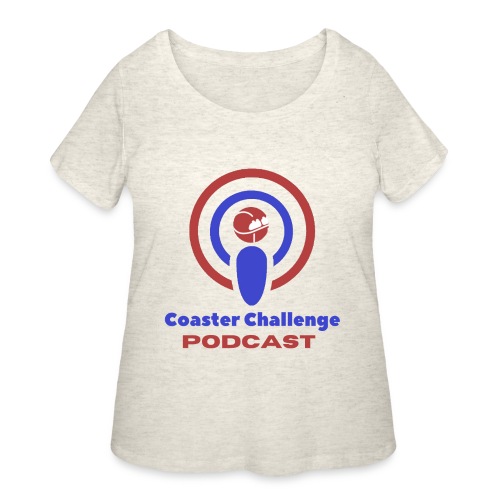 Coaster Challenge 1 Transparent - Women's Curvy T-Shirt