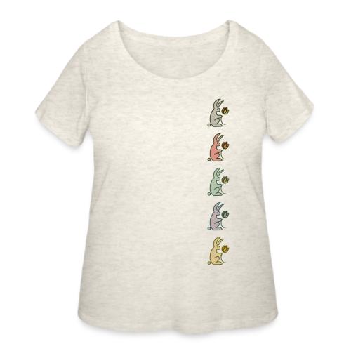 Coal Run Craft Front and Back - Women's Curvy T-Shirt