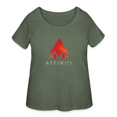 Affinity Gear w/QR - Women's Curvy T-Shirt