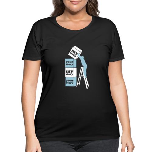 Storytopper - Women's Curvy T-Shirt