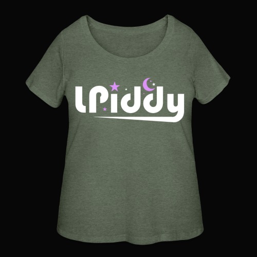L.Piddy Logo - Women's Curvy T-Shirt