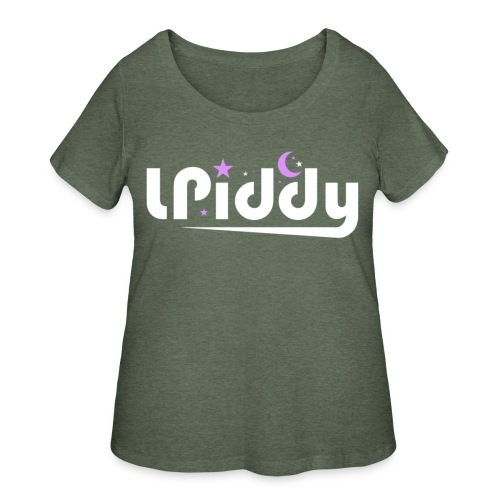 L.Piddy Logo - Women's Curvy T-Shirt