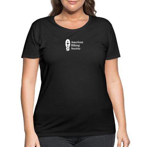 American Hiking Society Logo - Women's Curvy T-Shirt