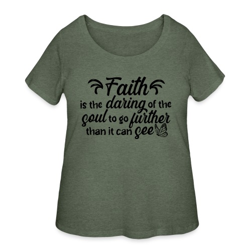 Daring of the Soul - Women's Curvy T-Shirt