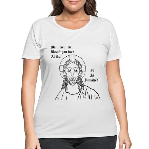 It is finished - Women's Curvy T-Shirt