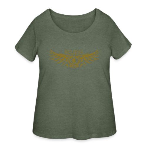BELIEVE - Women's Curvy T-Shirt