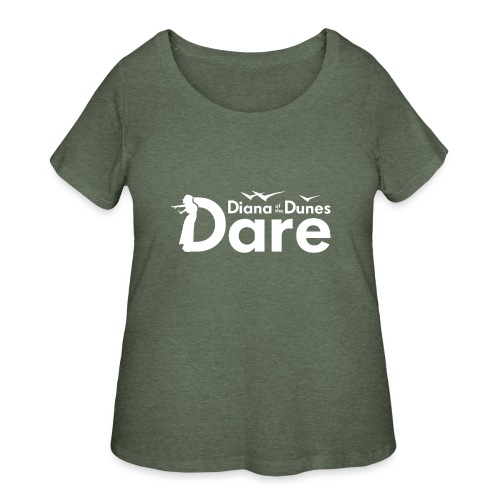 Diana Dunes Dare - Women's Curvy T-Shirt