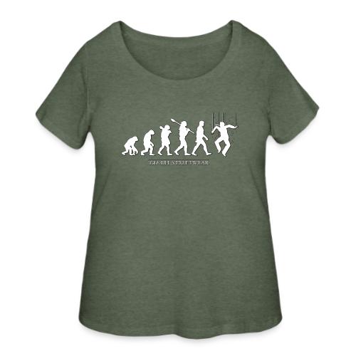 Evolution - Women's Curvy T-Shirt