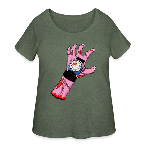 Altitude Zombie! - Women's Curvy T-Shirt