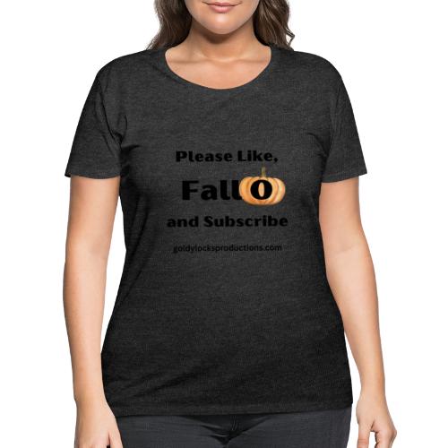 Goldylocks Productions Fall Design - Women's Curvy T-Shirt