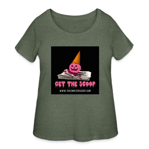 New Pink Scoop - Women's Curvy T-Shirt
