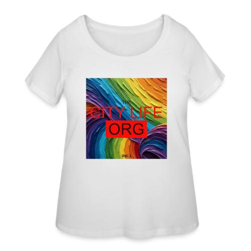 CIty Life Org Vol. 1 - Women's Curvy T-Shirt