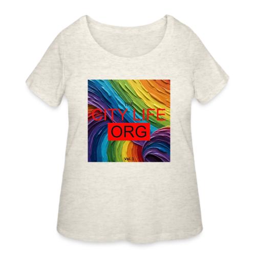 CIty Life Org Vol. 1 - Women's Curvy T-Shirt