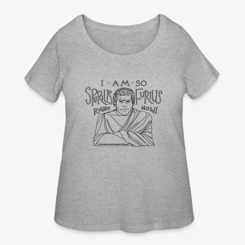 Spurius Furius - The Partial Historians - Plain - Women's Curvy T-Shirt