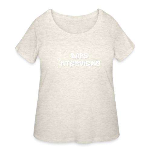 Dope Interviews with Warren Shaw - Women's Curvy T-Shirt