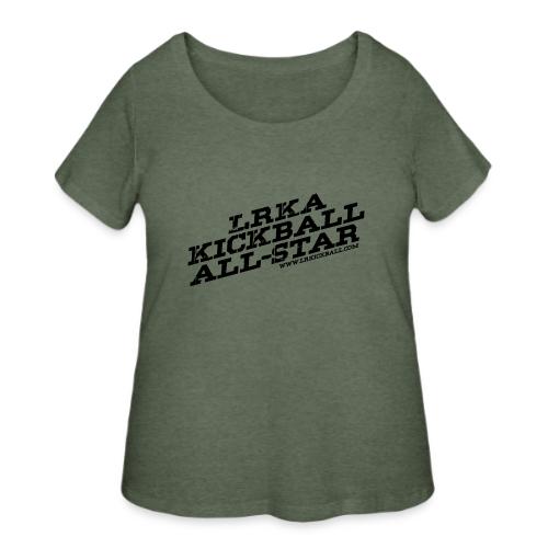 All Star Blacvk - Women's Curvy T-Shirt