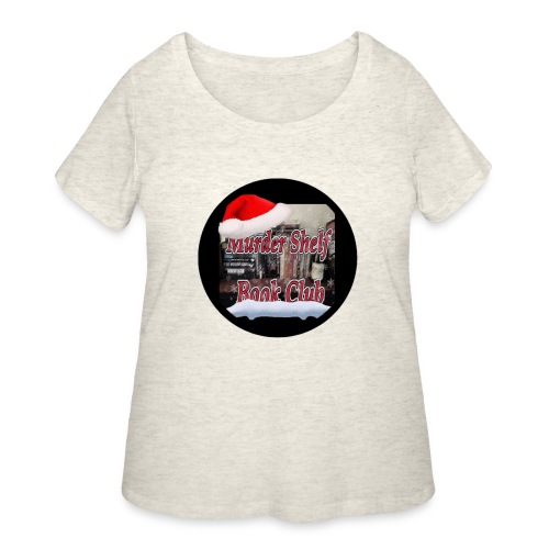ROUNDSANTA1 - Women's Curvy T-Shirt