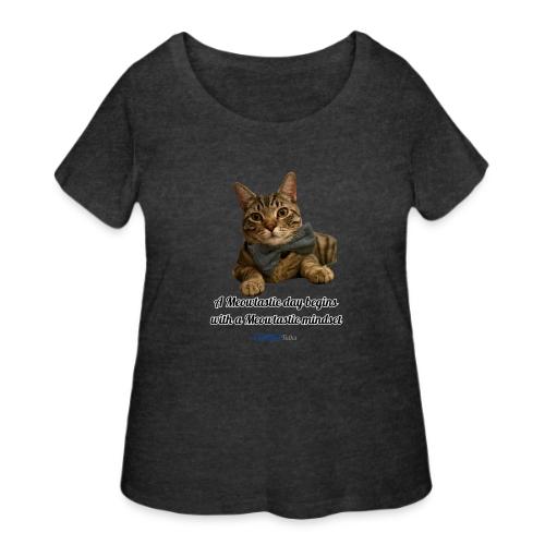 Meowtastic Mindset - Women's Curvy T-Shirt