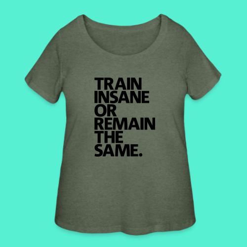 traininsane - Women's Curvy T-Shirt