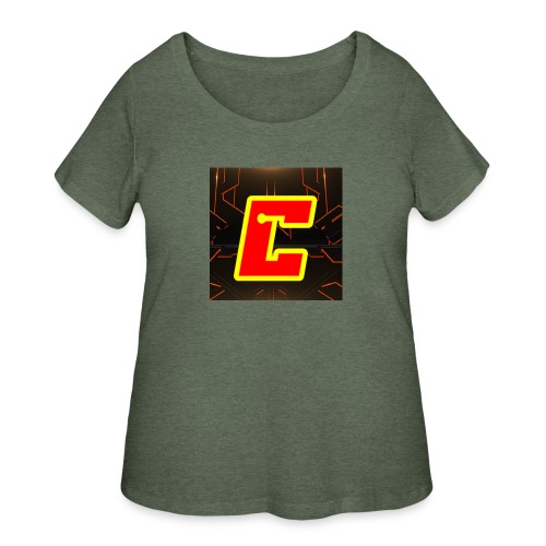 CameronGames99 Logo - Women's Curvy T-Shirt