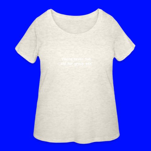 Group Sex - Women's Curvy T-Shirt