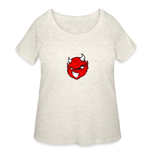 Rebelleart devil - Women's Curvy T-Shirt