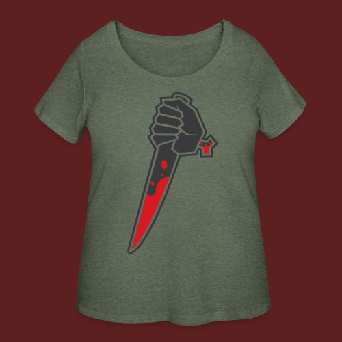 BLACKOUT - Women's Curvy T-Shirt