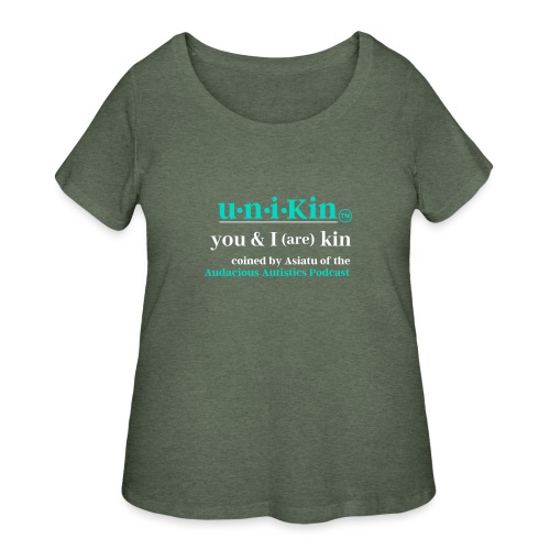 uni KIN you I are Kin - Women's Curvy T-Shirt