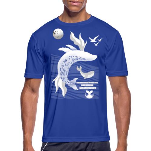 The Wonders Of The Sea - Men's Moisture Wicking Performance T-Shirt