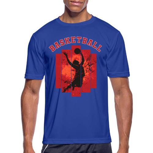 Basketball Mode On - Men's Moisture Wicking Performance T-Shirt