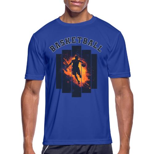 Basketball Power - Men's Moisture Wicking Performance T-Shirt
