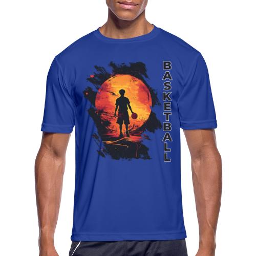 Basketball Blaze - Men's Moisture Wicking Performance T-Shirt