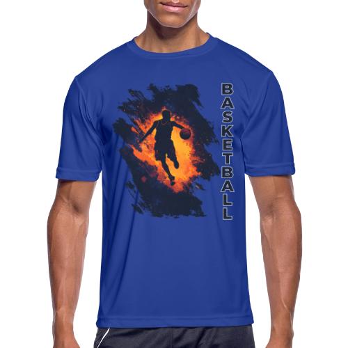 Basketball Focus - Men's Moisture Wicking Performance T-Shirt