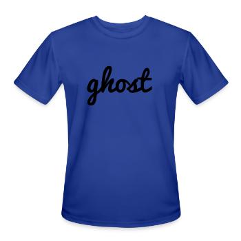 ghost - Men's Moisture Wicking Performance T-Shirt - royal blue - Front - Jackson (183cm)