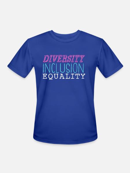 Diversity - Men's Moisture Wicking Performance T-Shirt - royal blue