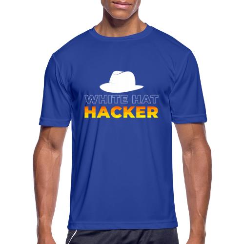 White Hat Hacker - Men's Moisture Wicking Performance T-Shirt