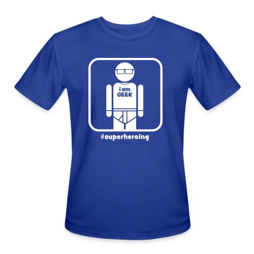 iamGEEK #superheroing - Men's Moisture Wicking Performance T-Shirt