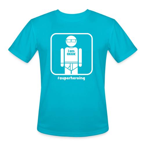 iamGEEK #superheroing - Men's Moisture Wicking Performance T-Shirt